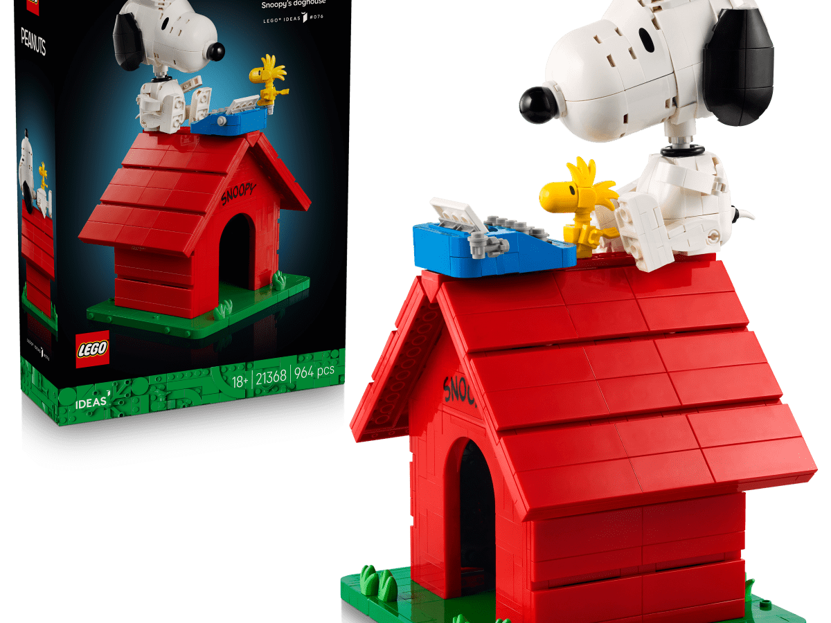 LEGO lanza set de Snoopy de Peanuts: precio, fecha y detalles del nuevo coleccionable