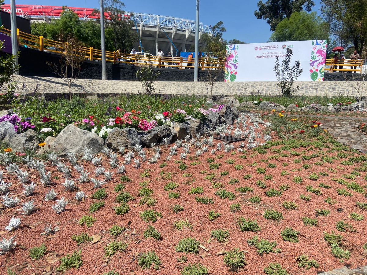 Industria Mexicana de Coca-Cola invierte 11 mdp en jardín de lluvia en las inmediaciones del Estadio Banorte rumbo al Mundial 2026
