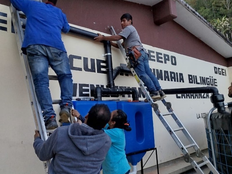Unilever fortalece acceso al agua en México con nuevos sistemas de captación en Oaxaca