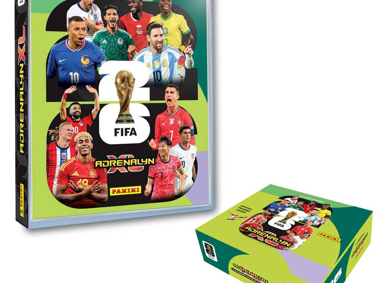 Panini lanza colección Adrenalyn XL de la Copa Mundial de la FIFA 2026 en México